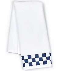 MacKenzie-Childs Check Border Open Stock Cotton Bath Towels