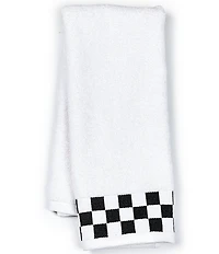 MacKenzie-Childs Check Border Open Stock Cotton Bath Towels