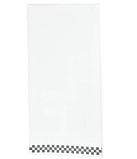 MacKenzie-Childs Check Border Open Stock Cotton Bath Towels