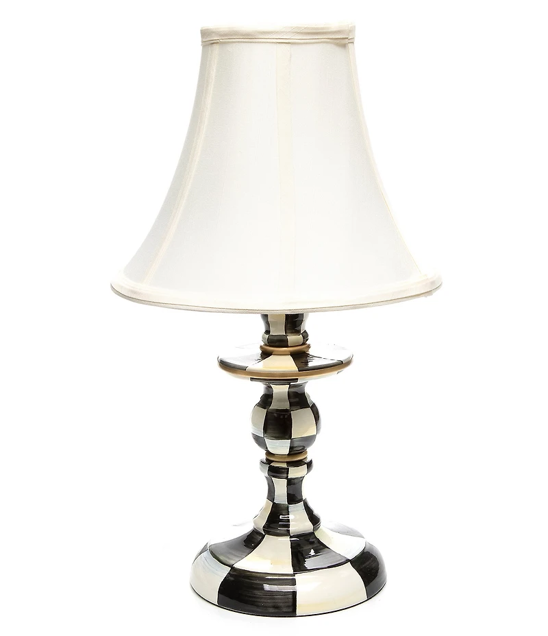 MacKenzie-Childs Check Candlestick Lamp