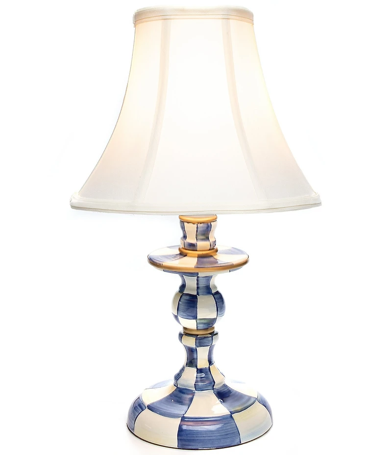 MacKenzie-Childs Check Candlestick Lamp