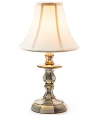 MacKenzie-Childs Check Candlestick Lamp