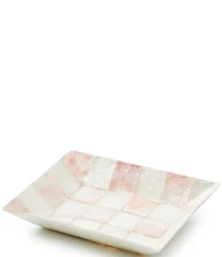 MacKenzie-Childs Check Capiz Soap Dish