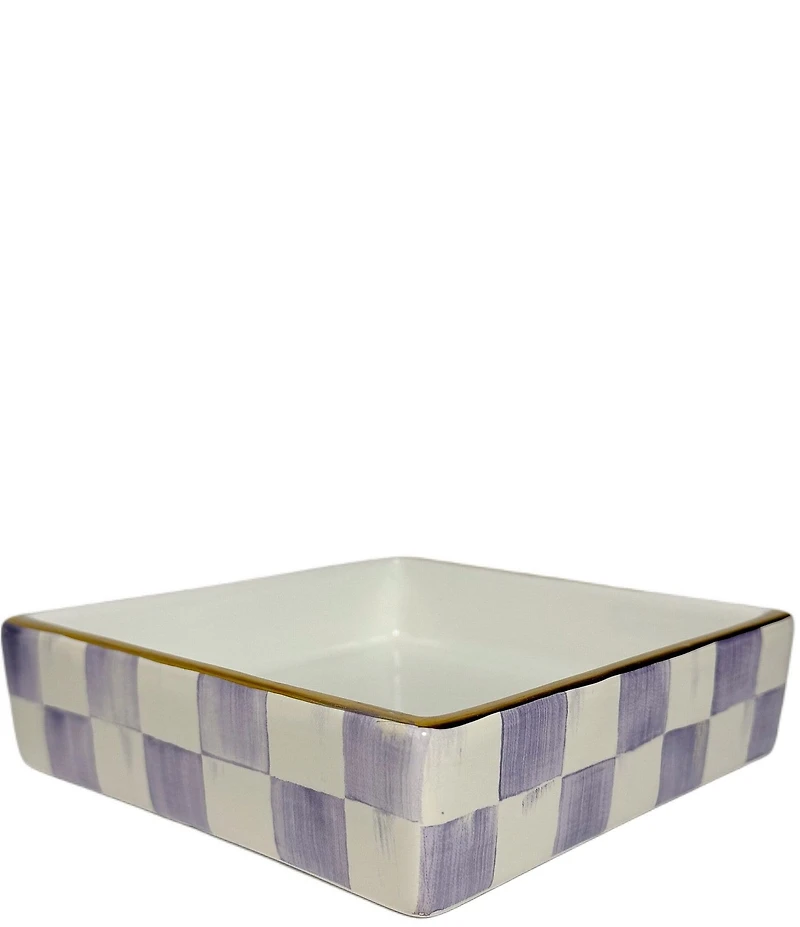 MacKenzie-Childs Check® Cocktail Ceramic Napkin Holder