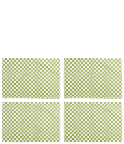 MacKenzie-Childs Check Cotton Placemats, Set of 4