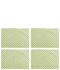 MacKenzie-Childs Check Cotton Placemats, Set of 4