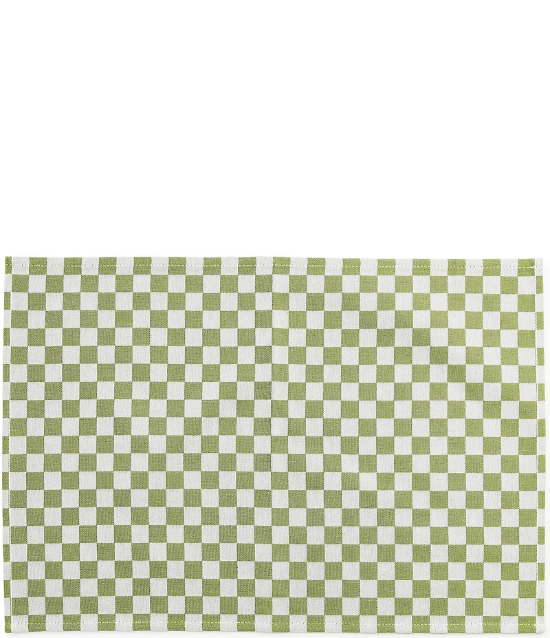 MacKenzie-Childs Check Cotton Placemats, Set of 4
