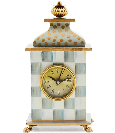 MacKenzie-Childs Check Desk Clock