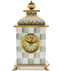 MacKenzie-Childs Check Desk Clock
