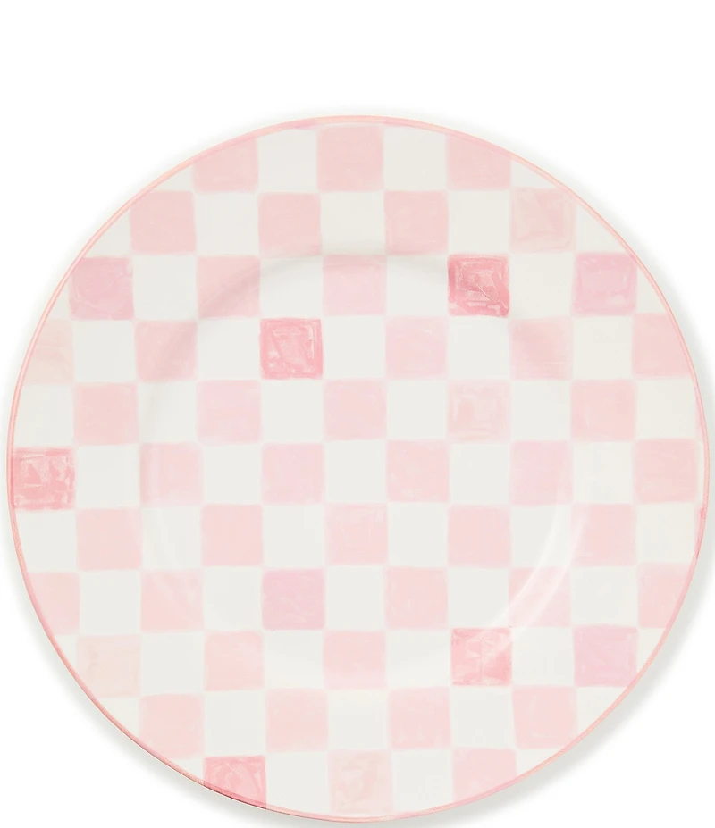 MacKenzie-Childs Check Dinner Plate