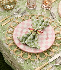 MacKenzie-Childs Check Dinner Plate