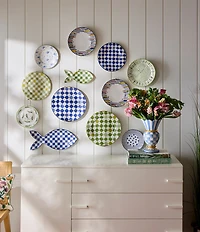 MacKenzie-Childs Check Dinner Plate