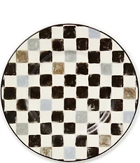 MacKenzie-Childs Check Dinner Plate