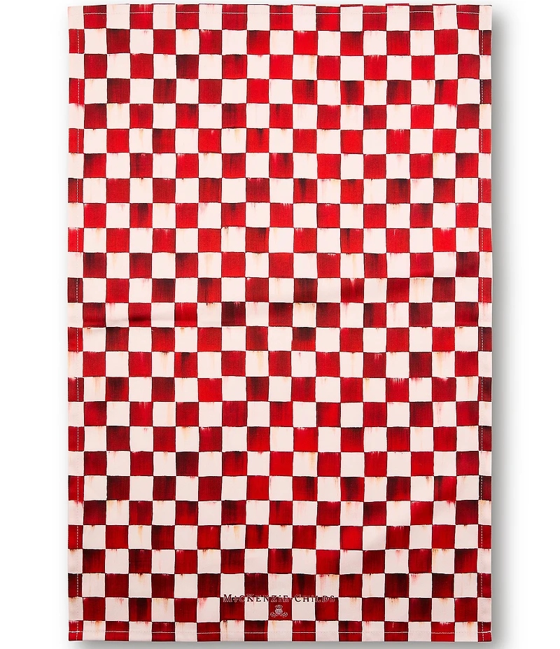 MacKenzie-Childs Check Dish Towel