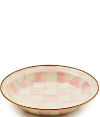 MacKenzie-Childs Check® Enamel Pie Plate