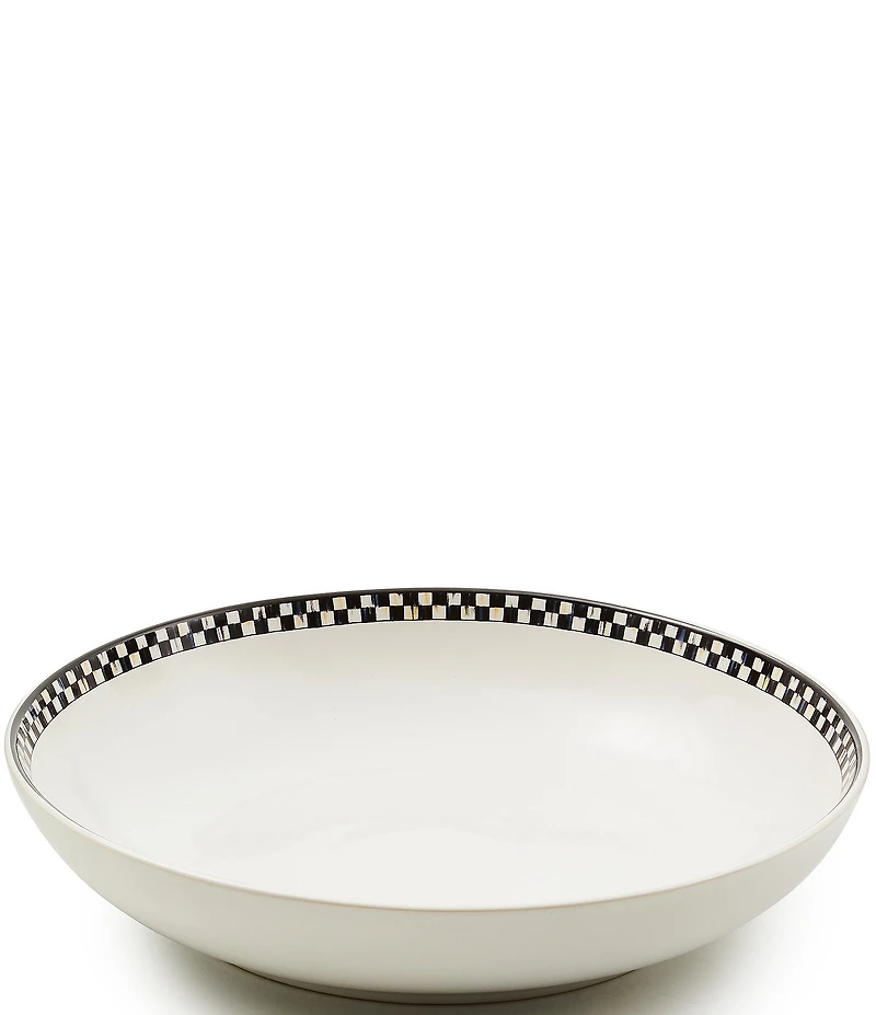 MacKenzie-Childs Check® Everyday Serving Bowl