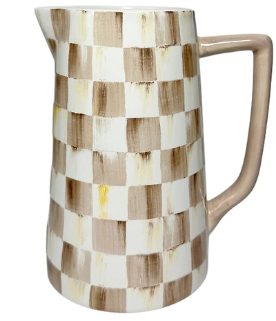 MacKenzie-Childs Check® Farmhouse Pitcher