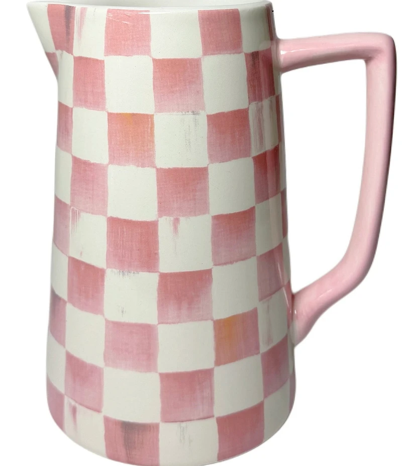MacKenzie-Childs Check® Farmhouse Pitcher