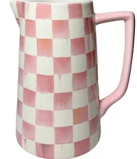MacKenzie-Childs Check® Farmhouse Pitcher