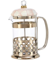 MacKenzie-Childs Check French Press, 32-oz.