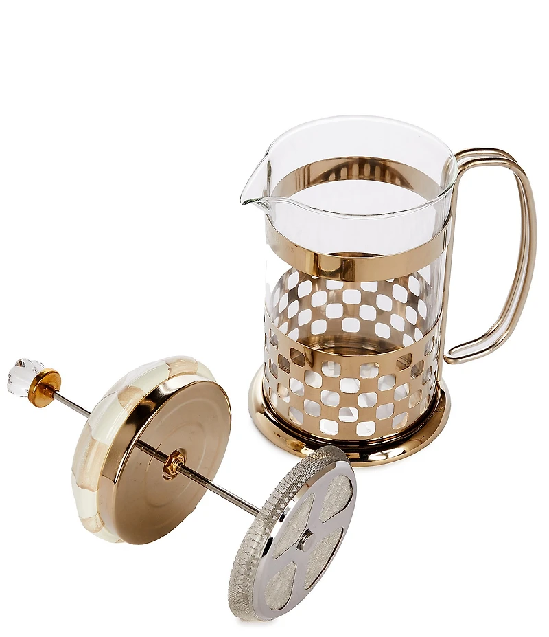 MacKenzie-Childs Check French Press, 32-oz.