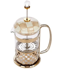 MacKenzie-Childs Check French Press, 32-oz.
