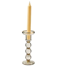 MacKenzie-Childs Check Glass Candlestick