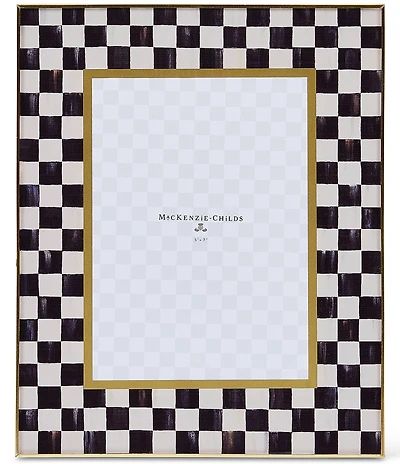 MacKenzie-Childs Check® Glass Picture Frame