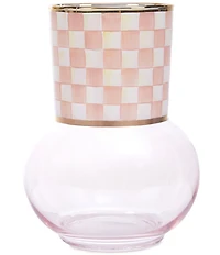 MacKenzie-Childs Check Glass Vase