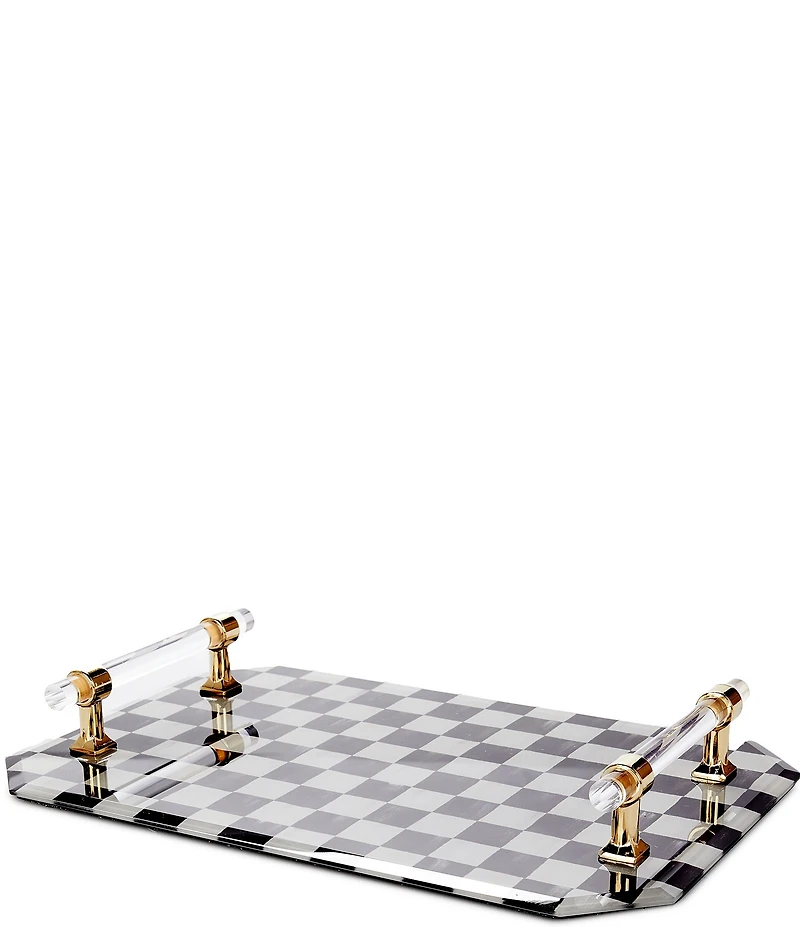 MacKenzie-Childs Check Jewelry Tray