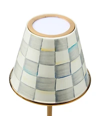 MacKenzie-Childs Check LED Rechargeable Cafe Table Lamp