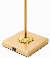 MacKenzie-Childs Check LED Rechargeable Cafe Table Lamp