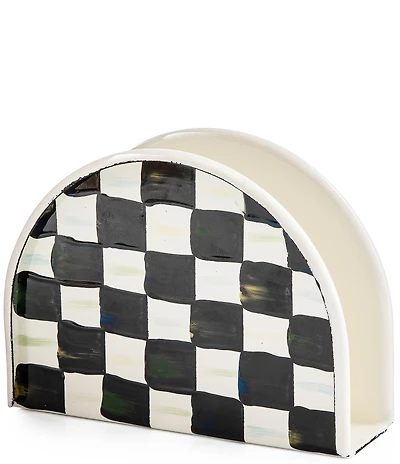MacKenzie-Childs Check Napkin Holder
