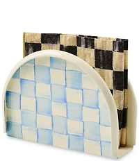 MacKenzie-Childs Check Napkin Holder