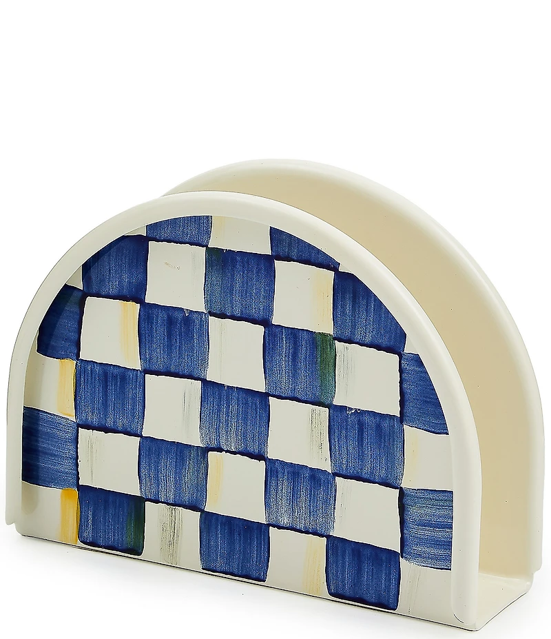 MacKenzie-Childs Check Napkin Holder