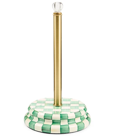 MacKenzie-Childs Check Paper Towel Holder