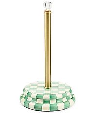 MacKenzie-Childs Check Paper Towel Holder