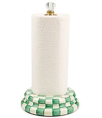 MacKenzie-Childs Check Paper Towel Holder