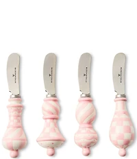 MacKenzie-Childs Check Party Spreaders, Set of 4