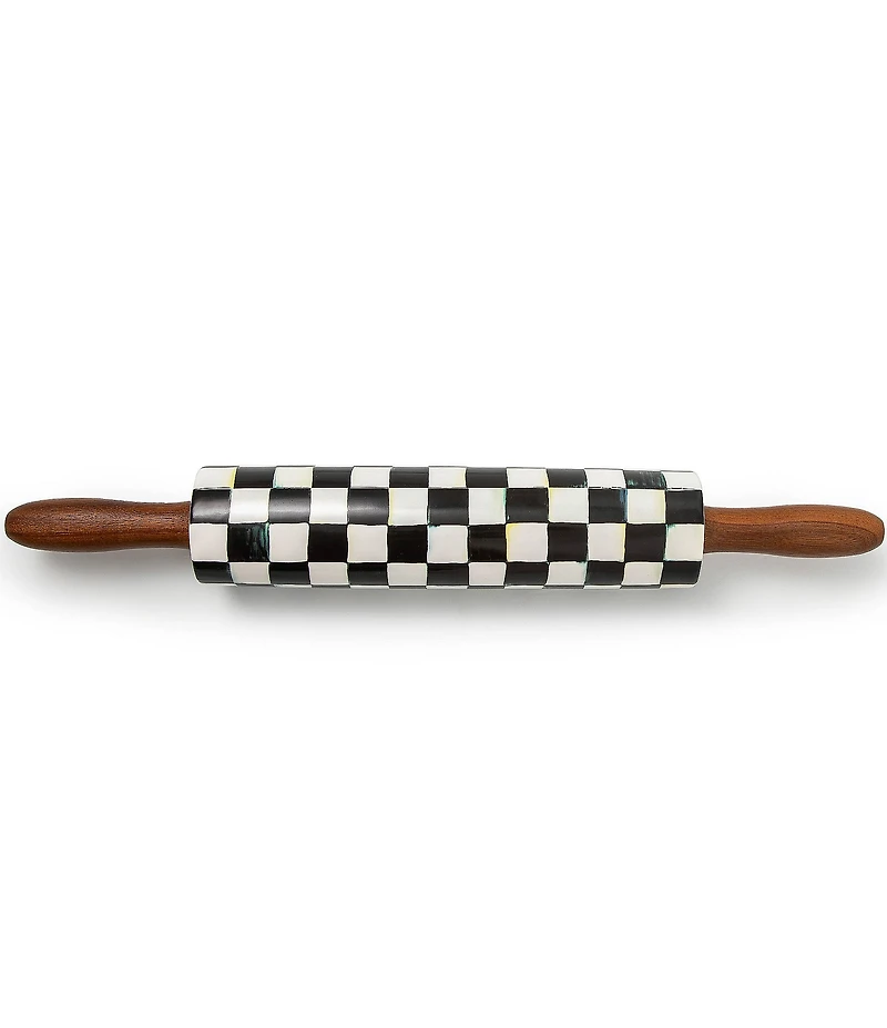MacKenzie-Childs Check Rolling Pin