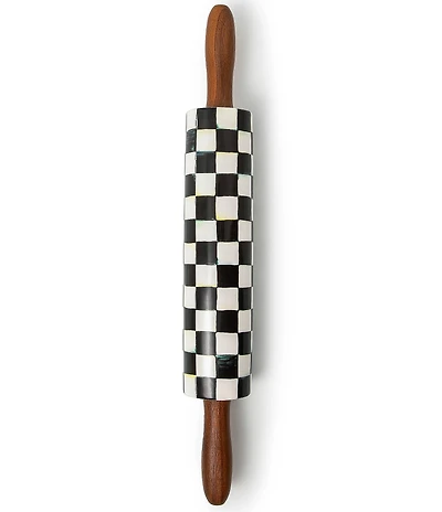 MacKenzie-Childs Check Rolling Pin