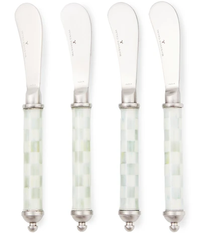 MacKenzie-Childs Check Supper Club Spreader Set