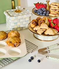 MacKenzie-Childs Check Supper Club Spreader Set