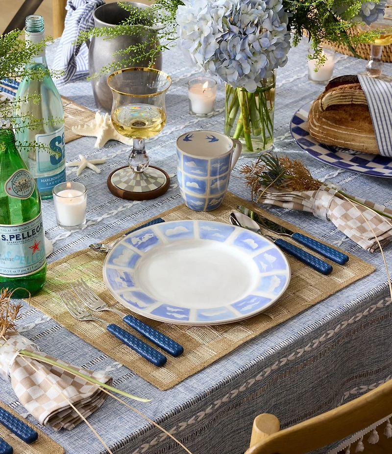 MacKenzie-Childs Cloud Watching Dinner Plate