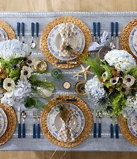 MacKenzie-Childs Cloud Watching Dinner Plate