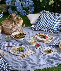 MacKenzie-Childs Cloud Watching Dinner Plate