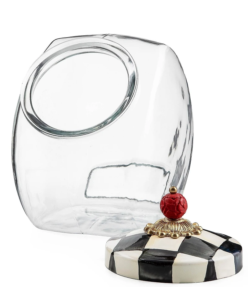 MacKenzie-Childs Cookie Jar with Courtly Check® Lid