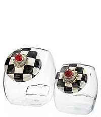 MacKenzie-Childs Cookie Jar with Courtly Check® Lid
