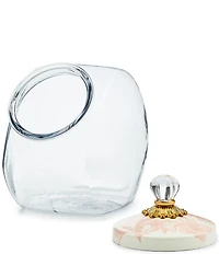 MacKenzie-Childs Cookie Jar with English Garden Lid