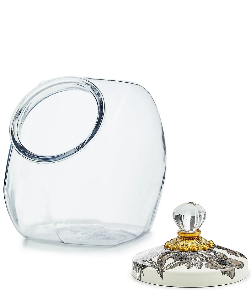 MacKenzie-Childs Cookie Jar with English Garden Lid